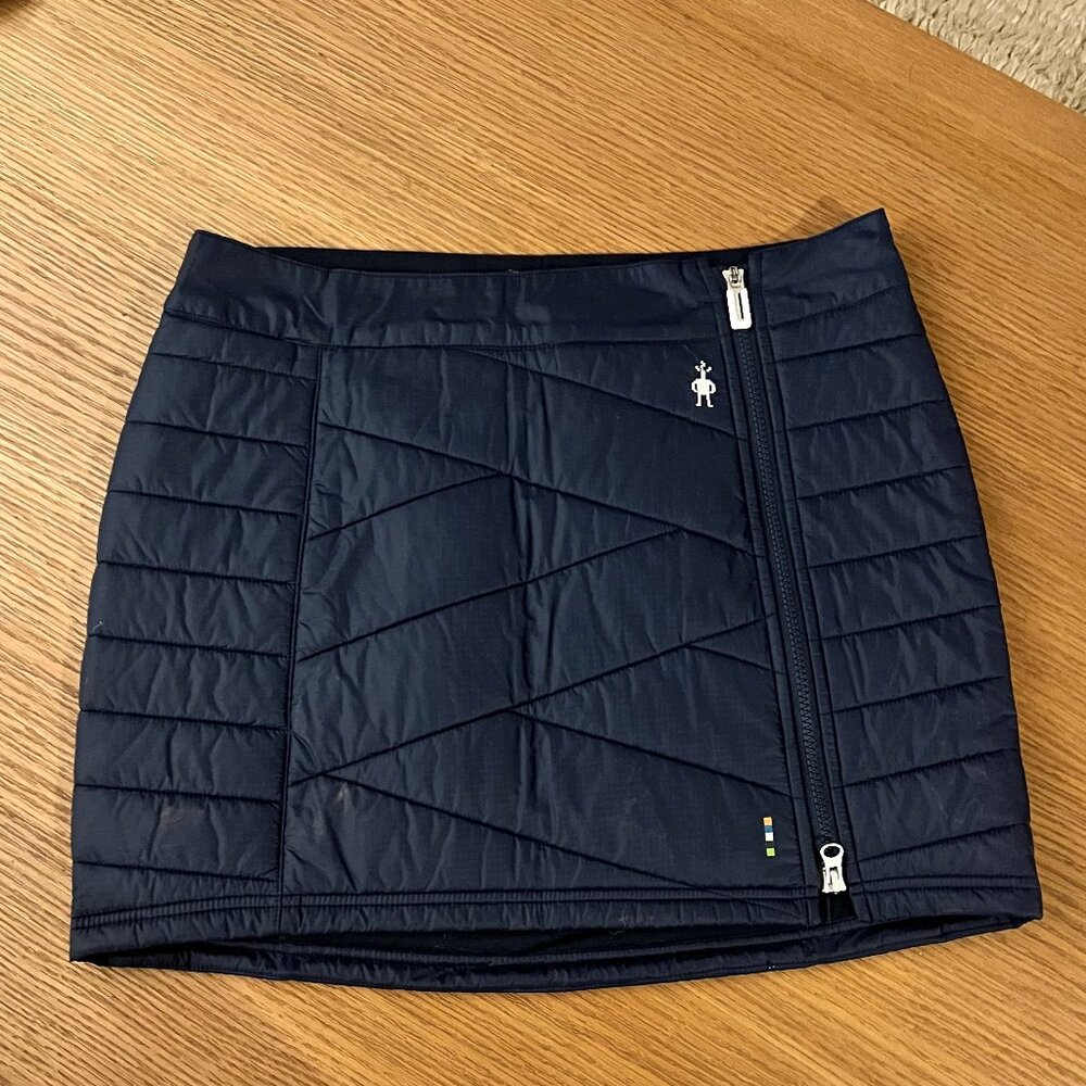 NWT Smartwool SmartLoft 120 Lightweight Wool Skirt Navy Size Medium